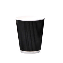 Load image into Gallery viewer, luckypack 10oz vertical ripple paper cup