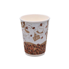 Load image into Gallery viewer, luckypack 12oz s ripple paper cup