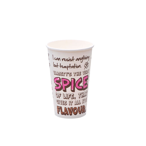 luckypack 13oz single wall paper cup