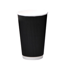 Load image into Gallery viewer, luckypack 16oz vertical ripple paper cup