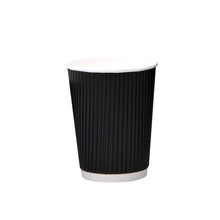 Load image into Gallery viewer, luckypack 8oz vertical ripple paper cup