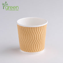 Load image into Gallery viewer, luckypack 4oz s ripple paper cup