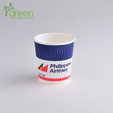 Load image into Gallery viewer, luckypack 8oz s ripple paper cup