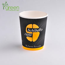 Load image into Gallery viewer, luckypack 10oz s ripple paper cup