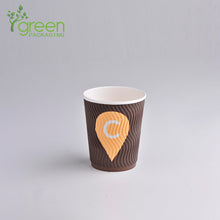 Load image into Gallery viewer, luckypack 4oz s ripple paper cup