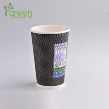 Load image into Gallery viewer, luckypack 16oz s ripple paper cup