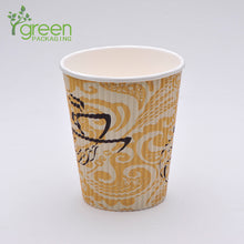 Load image into Gallery viewer, luckypack 10oz vertical ripple paper cup