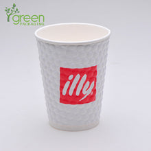 Load image into Gallery viewer, luckypack 12oz embossed paper cup