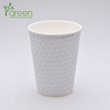 Load image into Gallery viewer, luckypack 12oz embossed paper cup