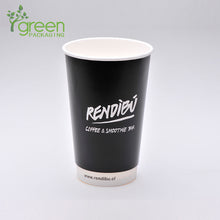 Load image into Gallery viewer, luckypack 16oz double wall paper cup