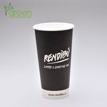 Load image into Gallery viewer, luckypack 20oz double wall paper cup