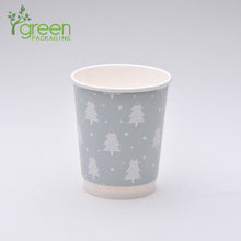 Load image into Gallery viewer, luckypack 8oz double wall paper cup