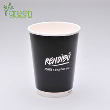 Load image into Gallery viewer, luckypack 12oz double wall paper cup