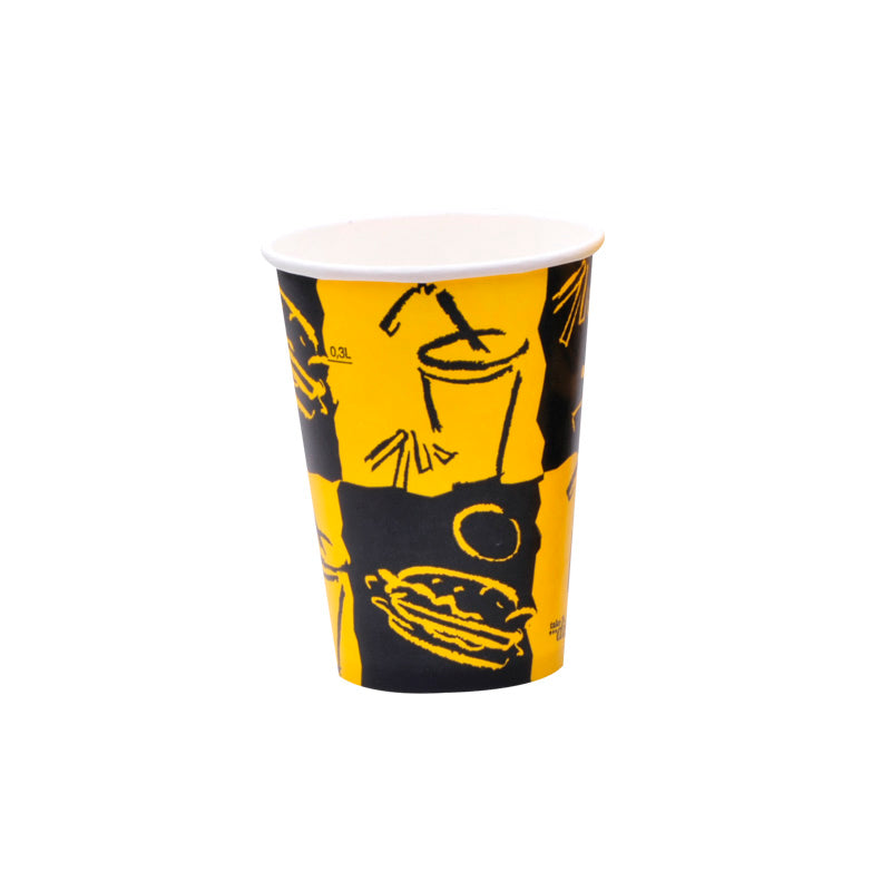 luckypack 12oz cold drink paper cup