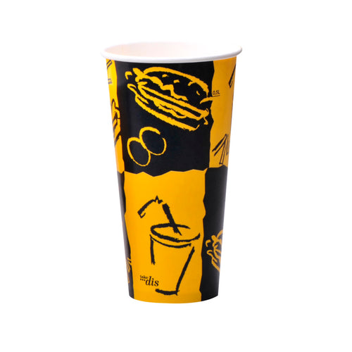 luckypack 20oz cold drink paper cup