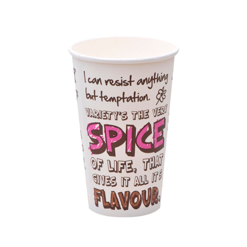 luckypack 20oz single wall paper cup