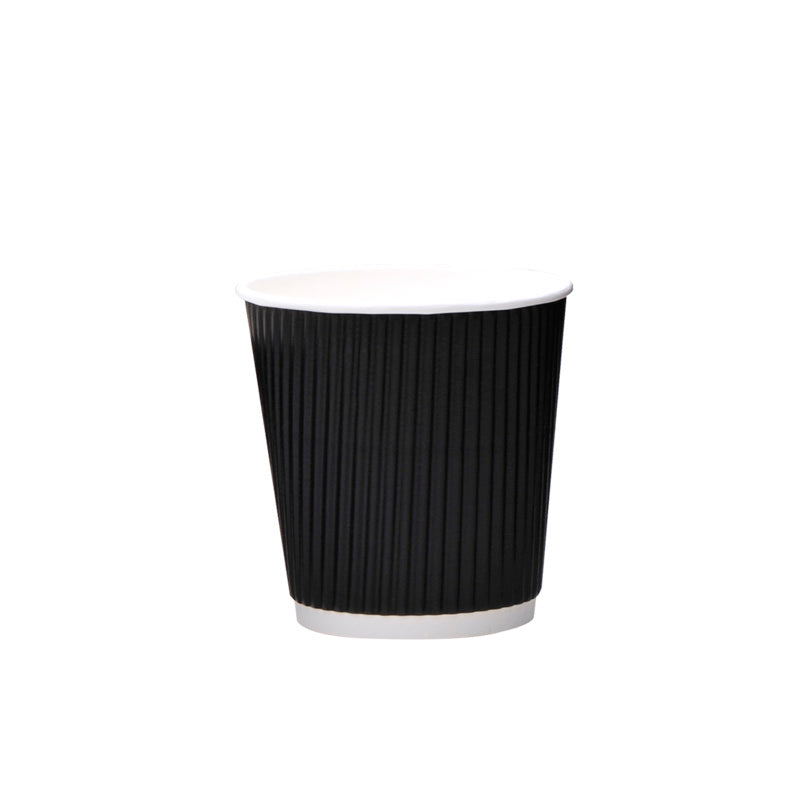 luckypack 6.5oz vertical ripple paper cup
