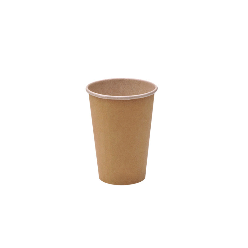 luckypack 7oz kraft single wall paper cup