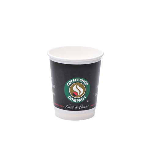 luckypack 8oz double wall paper cup