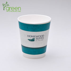 luckypack 12oz double wall paper cup