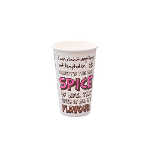 luckypack 9oz single wall paper cup