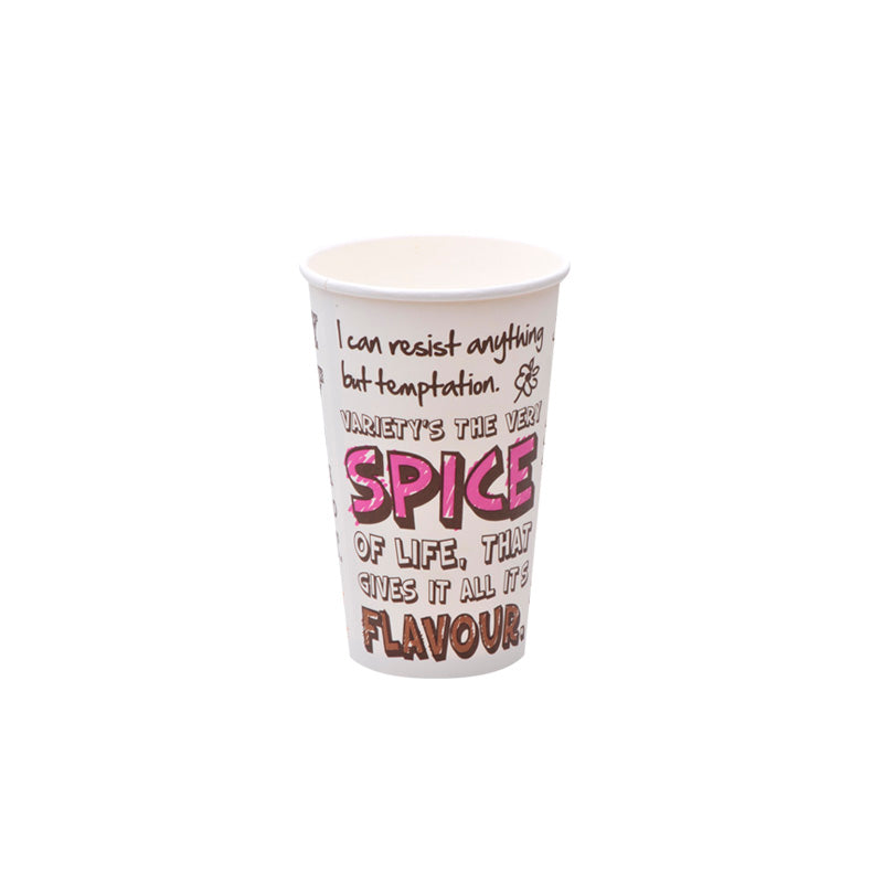 luckypack 9oz single wall paper cup